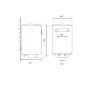 Teka EWH 15 C Vertical Depósito (almacenamiento de agua) Sistema de calentador único Blanco
