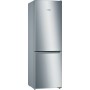 Bosch Serie 2 KGN36NLEA nevera y congelador Independiente 305 L E Acero inoxidable