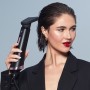 Bellissima 11886 Utensilio de peinado Cepillo de aire caliente Caliente Negro, Rosa 800 W 1,8 m