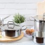 BRA A340556 bandeja de horno 3 L Acero inoxidable