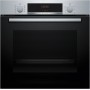 Bosch Serie 4 HBA514ES3 horno 71 L 3400 W A+ Negro, Acero inoxidable