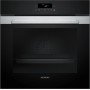 Siemens iQ300 HB372AES3 horno 71 L A+ Negro, Acero inoxidable
