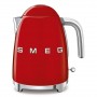 Smeg KLF03RDEU tetera eléctrica 1,7 L 2400 W Rojo