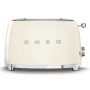 Smeg TSF01CREU tostadora 6 2 rebanada(s) 950 W Crema de color