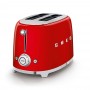 Smeg TSF01RDEU tostadora 6 2 rebanada(s) 950 W Rojo