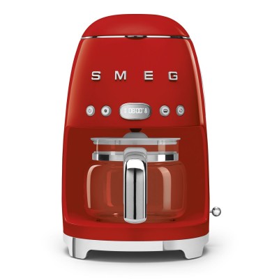 Smeg DCF02RDEU cafetera eléctrica Totalmente automática Cafetera de filtro 1,4 L