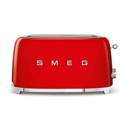 Smeg TSF02RDEU tostadora 6 4 rebanada(s) 1500 W Rojo