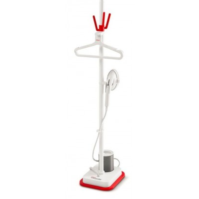 Polti GSF80R Vaporizador erguido de prendas 1,2 L 2000 W Rojo, Blanco