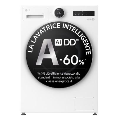 LG F4X9009TWCE lavadora Carga frontal 9 kg 1400 RPM Blanco