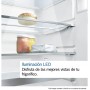 Bosch Serie 4 KGN39VIEB nevera y congelador Independiente 368 L E Acero inoxidable