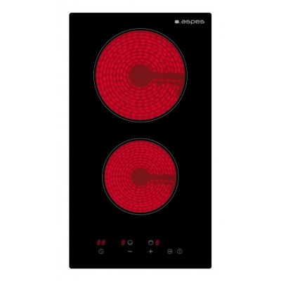Aspes AV2302 hobs Negro Integrado 29 cm Cerámico 2 zona(s)