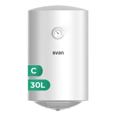 SVAN ST3001S calentadory hervidor de agua Vertical Depósito (almacenamiento de agua) Sistema de calentador único Blanco