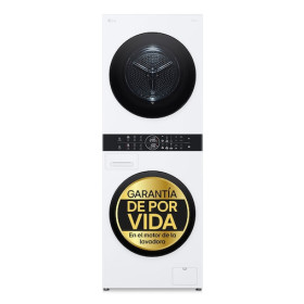 LG WT1210WWF lavadora-secadora Independiente Carga frontal Blanco