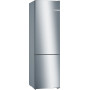 Bosch Serie 4 KGN36VLDB nevera y congelador Independiente 326 L Acero inoxidable