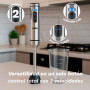 Grunkel BM-2000SET batidora Batidora de mano 2000 W Acero inoxidable, Negro