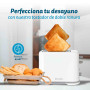 Grunkel TSB-EASYTOAST tostadora 6 2 rebanada(s) 870 W Blanco