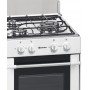 Meireles G 1530 DV Cocina independiente Encimera de gas Blanco