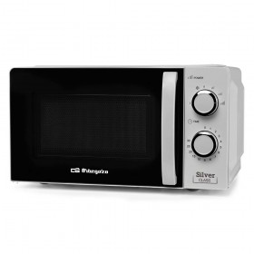 Orbegozo MI 2118 Encimera Solo microondas 20 L 700 W Negro, Acero inoxidable