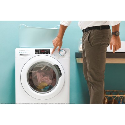 Candy Smart Pro CSOW 4965TWE/1-S lavadora-secadora Independiente Carga  frontal Blanco E