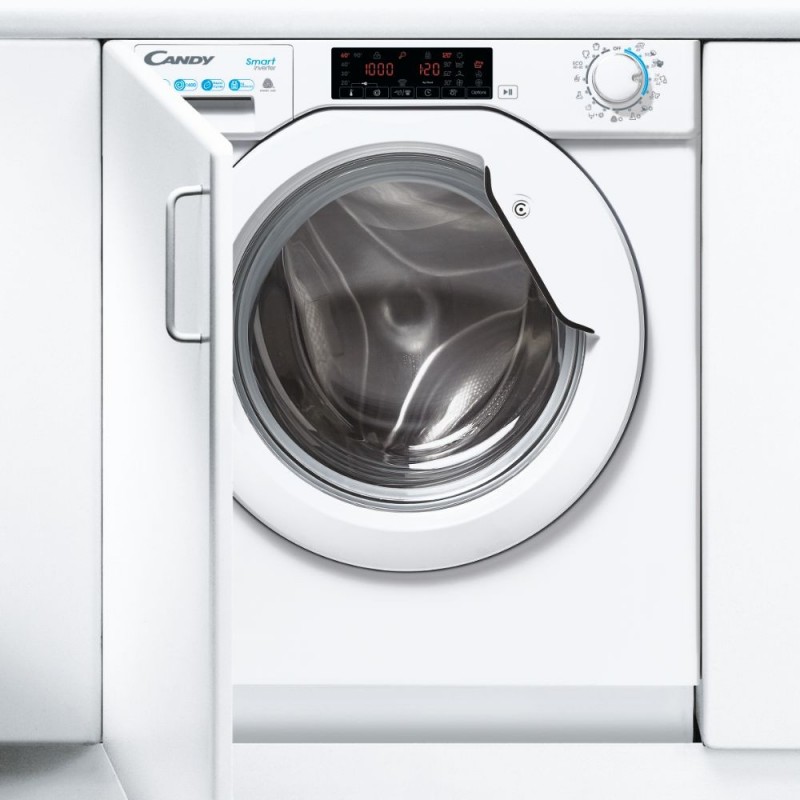 Candy CBD 485TWME/1-S lavadora-secadora Integrado Carga frontal Blanco D