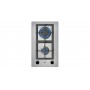 Teka EFX 30.1 2G AI AL IC Acero inoxidable Integrado 30 cm Encimera de gas 2 zona(s)