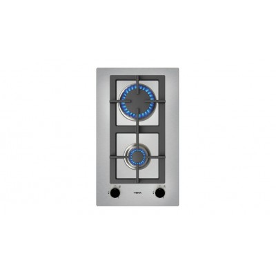 Teka EFX 30.1 2G AI AL IC Acero inoxidable Integrado 30 cm Encimera de gas 2 zona(s)