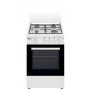 Corbero CCSF45020NW cocina Cocina independiente Encimera de gas Negro, Blanco