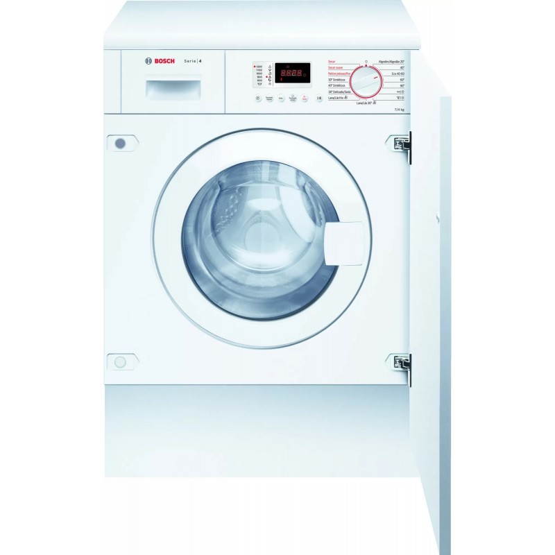 Bosch Serie 4 WKD24362ES lavadora-secadora Independiente Carga frontal  Blanco E