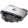 Tefal Ultracompact sandwichera 700 W Negro, Acero inoxidable