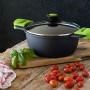 BRA A400328 bandeja de horno 5,7 L Alrededor Aluminio Cazuela para hornear