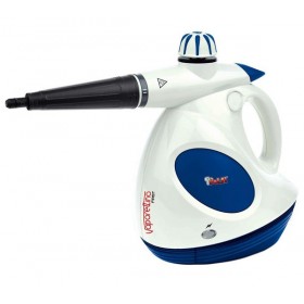Polti Vaporetto First Limpiador a vapor portátil 0,2 L 1000 W Azul, Blanco