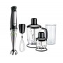 Braun MultiQuick 7 MQ 7045X 1,25 L Batidora de inmersión 1000 W Negro, Acero inoxidable