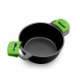 BRA A400332 cacerola 8,3 L Alrededor Negro