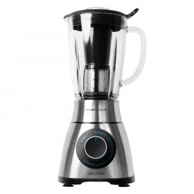 Cecotec Power Black Titanium 1300 Perfectmix Batidora de vaso 1300 W Negro, Titanio