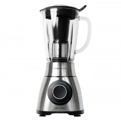 Cecotec Power Black Titanium 1300 Perfectmix Batidora de vaso 1300 W Negro, Titanio