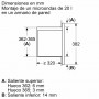 Balay 3CG5142X3 microondas Integrado Microondas con grill 20 L 800 W Negro, Acero inoxidable