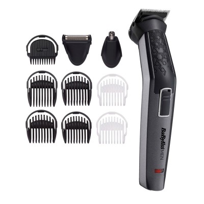 BaByliss MT727E cortadora de pelo y maquinilla Negro, Plata