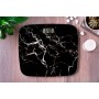 JATA HBAS1415 báscula de baño Rectángulo Negro, Color mármol Báscula personal electrónica