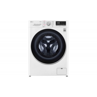 LG F2DV5S85S2W lavadora-secadora Independiente Carga frontal Blanco E