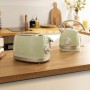 Cecotec Vintage 800 2 rebanada(s) 850 W Verde