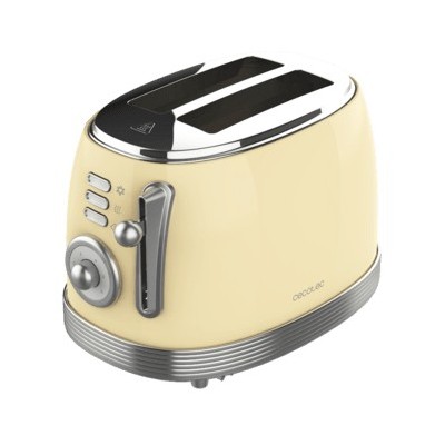 Cecotec Vintage 800 2 rebanada(s) 850 W Amarillo