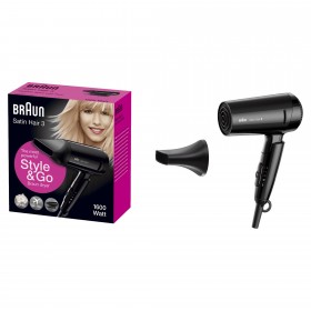 Braun 81475789 secador 1600 W Negro