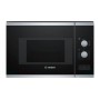 Bosch BFL520MS0 microondas Integrado Microondas combinado 20 L 800 W Negro, Acero inoxidable