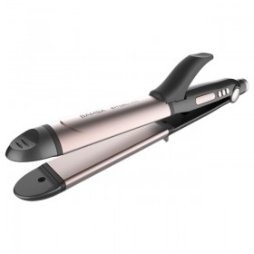 Cecotec Bamba RitualCare 1000 Ceramic 2in1 Plancha de pelo Caliente Gris, Rosa 82 W 2 m