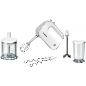 Bosch MFQ4080 batidora Batidora de mano 500 W Plata, Blanco