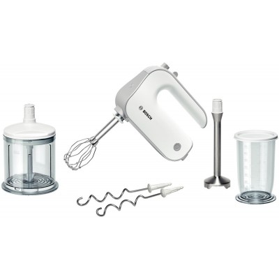 Bosch MFQ4080 batidora Batidora de mano 500 W Plata, Blanco