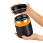 BRA Efficient A198101 termo 0,5 L Negro, Naranja