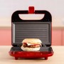 Solac S96804000 sandwichera 750 W Rojo
